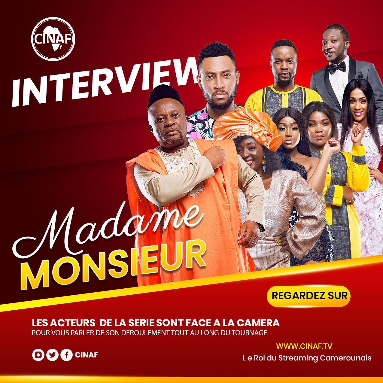 INTERVIEW DES ACTEURS DE MADAME MONSIEUR